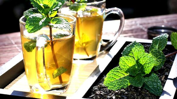 Τσάι μέντας στη διατροφή για ασθενή με παγκρεατίτιδα